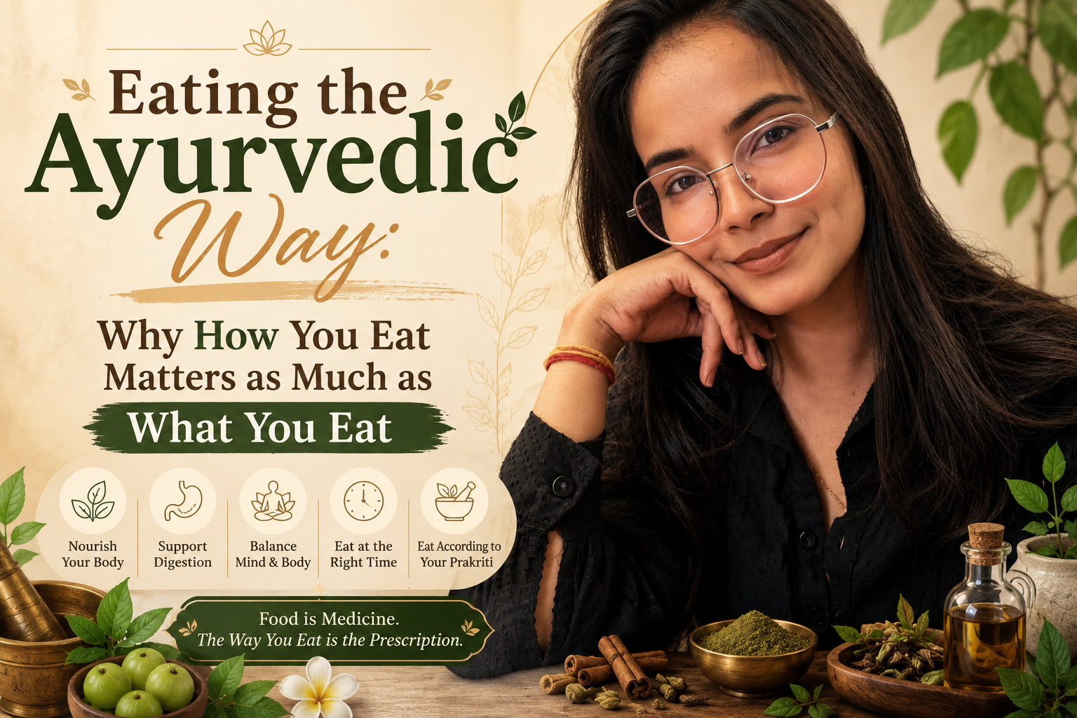 Eating the Ayurvedic Way: Why How You Eat Matters as Much as What You Eat