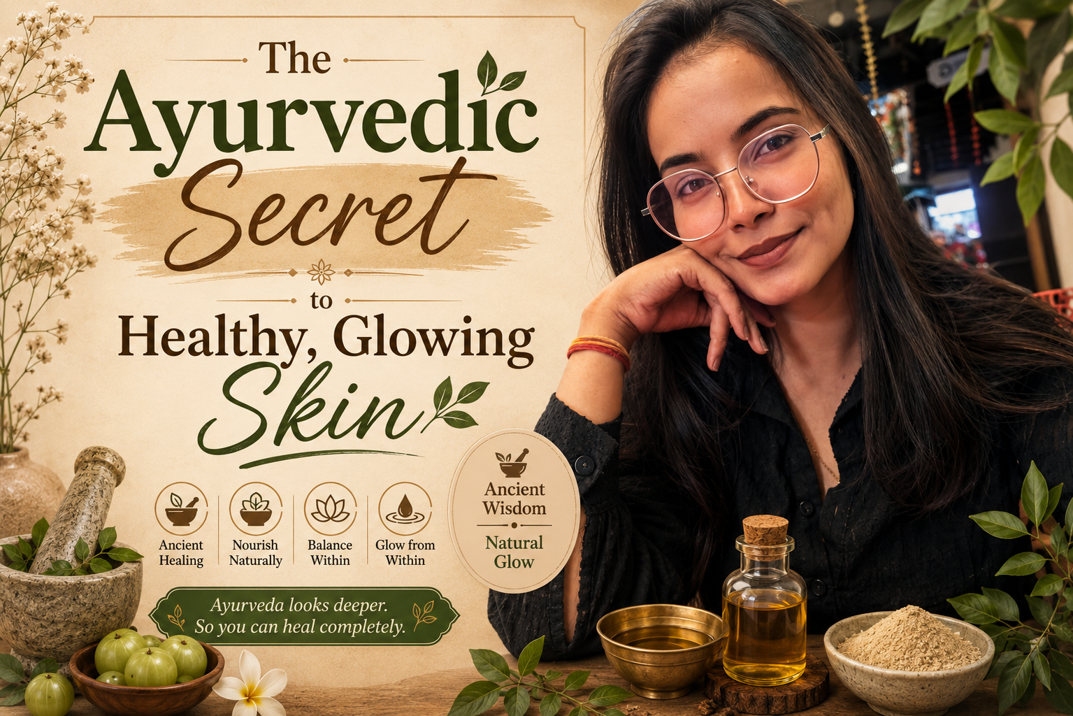 The Ayurvedic Secret to Healthy, Glowing Skin